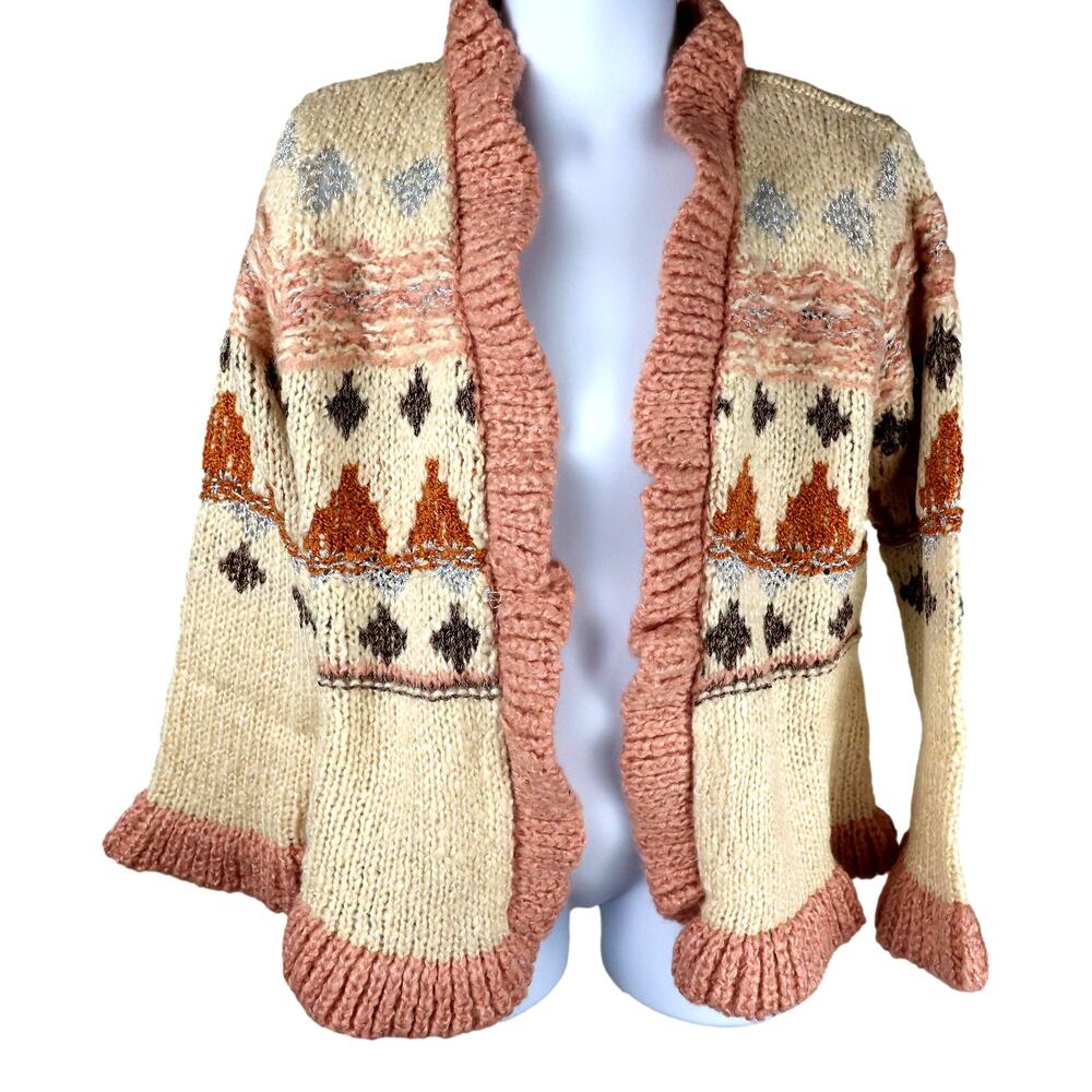 Matilda Jane Just Imagine Stephanie cardigan sweater SIZE 4 NWT